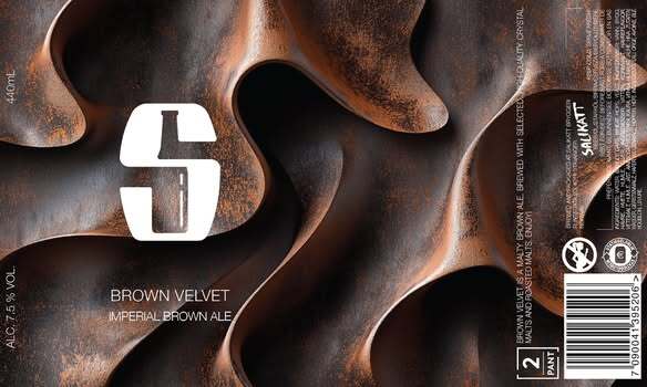 Brown Velvet - Salikatt Brown Ale - Imperial / Double 440ml - 1