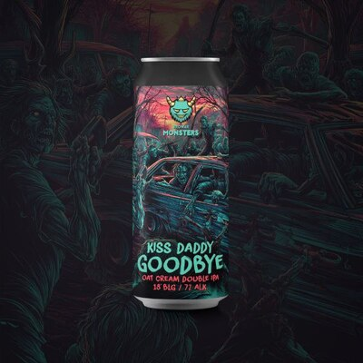 Kiss Daddy Goodbye - Browar Monsters IPA - Imperial / Double New England / Hazy 500ml - 1