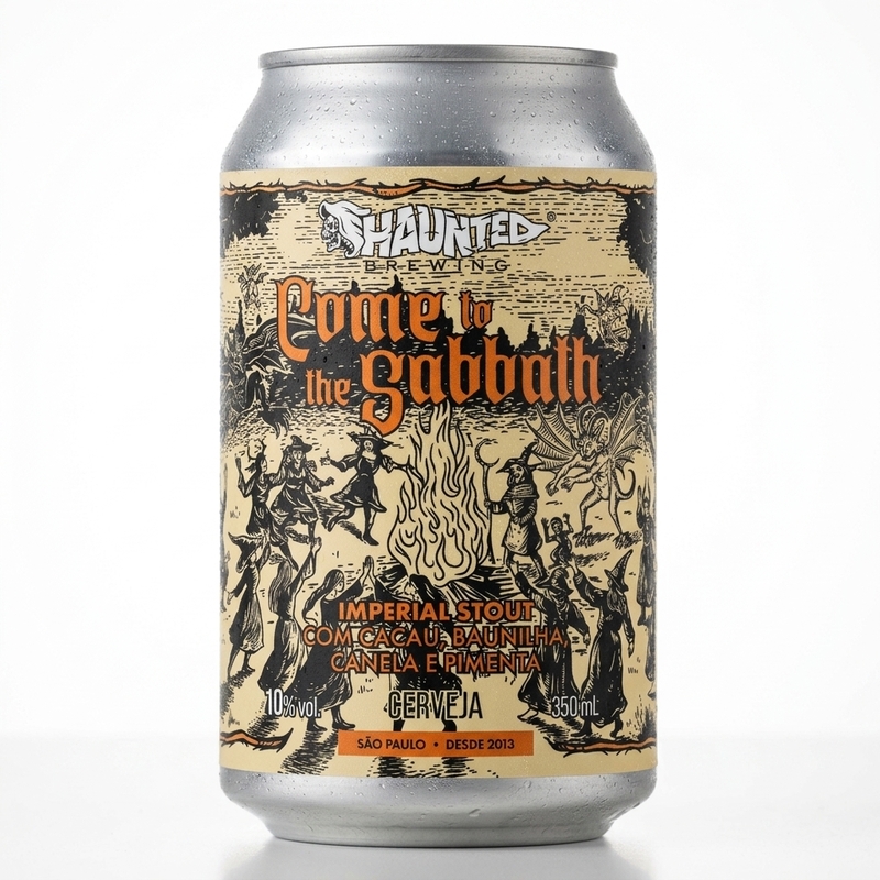 Come to the Sabbath 2026 - Haunted Brewing Stout - Imperial / Double 350ml - 2