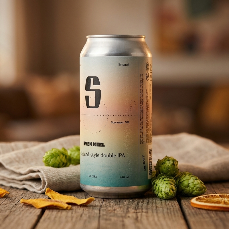 Even Keel - Salikatt IPA - Imperial / Double New England / Hazy 440ml - 2