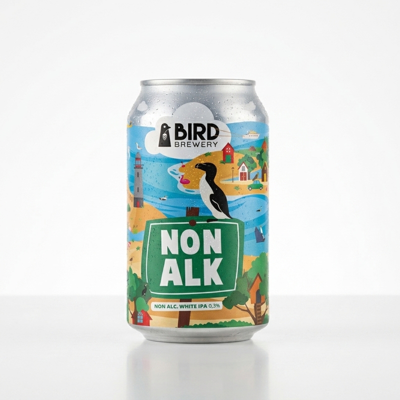 Bird Brewery Non Alk - Bird Brewery Non-Alcoholic Beer - IPA 330ml - 2