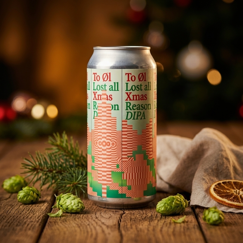 Lost All Xmas Reason - To Øl CPH IPA - Imperial / Double New England / Hazy 440ml - 1