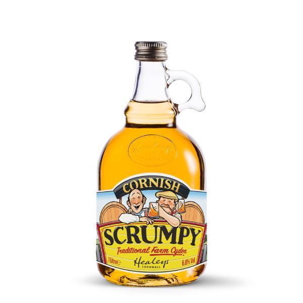 Traditional Cornish Scrumpy Cider - Healey's Cornish Cyder Farm Cider - Traditional / Apfelwein 1000ml - 1