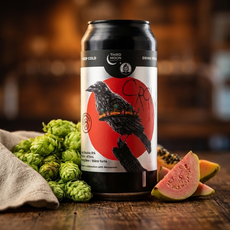 Crown / Messorem - Third Moon Brewing Company IPA - Imperial / Double New England / Hazy 473ml - 1