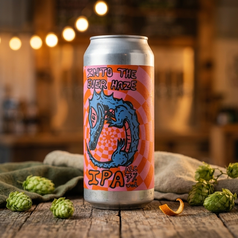 Into The Ever Haze (Tripping Animals collab) - DEYA Brewing Company IPA - New England / Hazy 500ml - 2