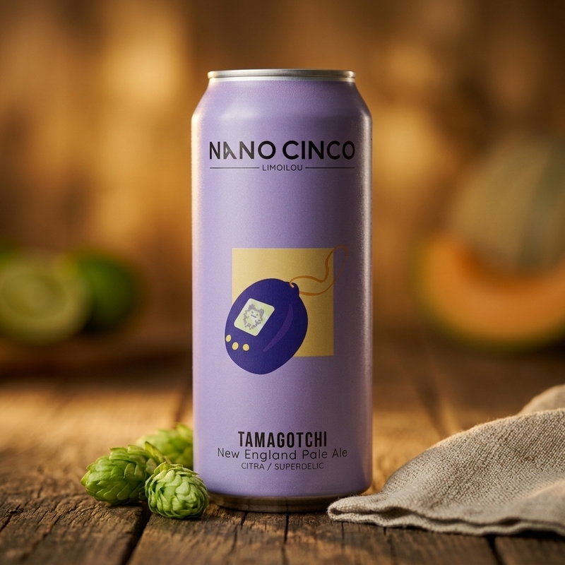 Tamagotchi - Nano Cinco Pale Ale - New England / Hazy 473ml - 1