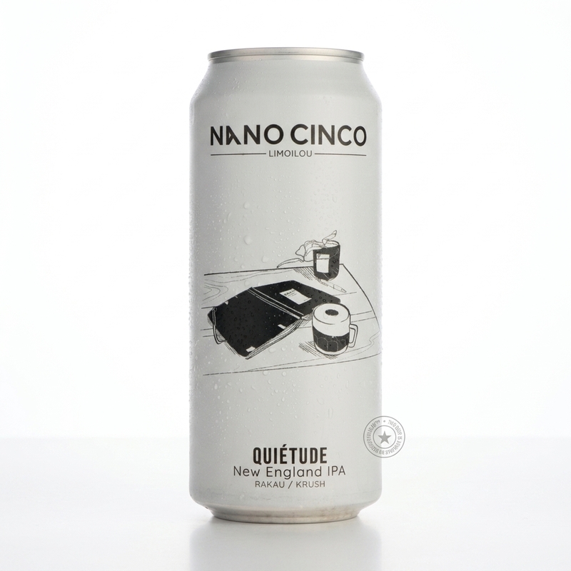 Quiétude - Nano Cinco IPA - Imperial / Double New England / Hazy 473ml - 2