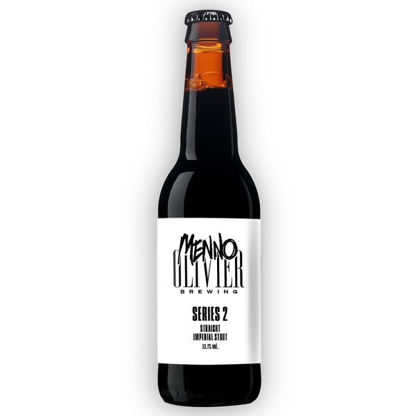 SERIES 2: Straight Imperial Stout - Menno Olivier Brewing Stout - Imperial / Double 330ml - 1