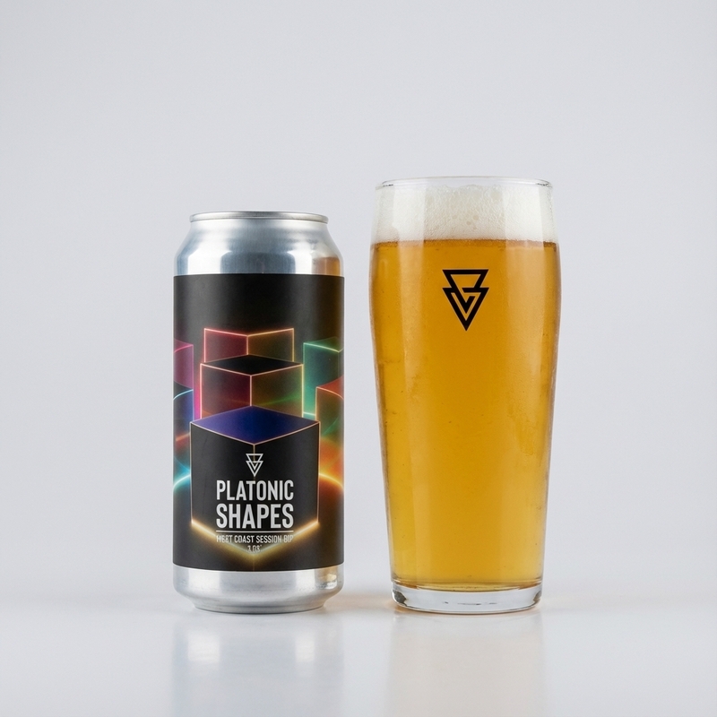 Platonic Shapes - Azvex Brewing Company IPA - Session 440ml - 1
