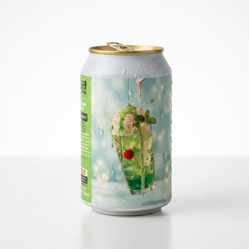 Green Cream Soda - Samanta Brewing Sour - Smoothie / Pastry 330ml - 2