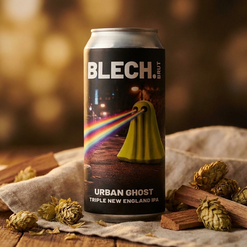 Urban Ghost - Blech.Brut IPA - Triple New England / Hazy 440ml - 2