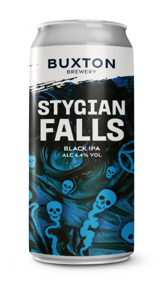 Stygian Falls - Buxton Brewery IPA - Black / Cascadian Dark Ale 440ml - 1