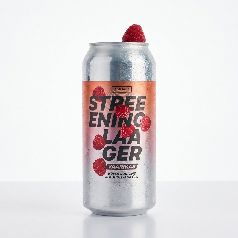 Treeninglaager Vaarikas - Põhjala Non-Alcoholic Beer - Sour 440ml - 2