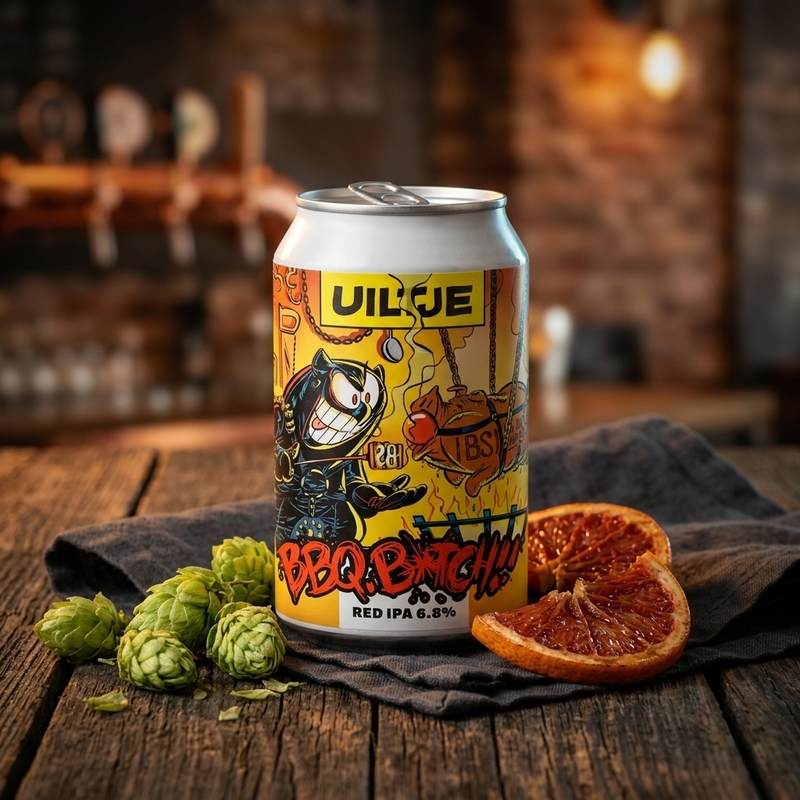 BBQ B*TCH - Uiltje Brewing Company IPA - American 330ml - 2