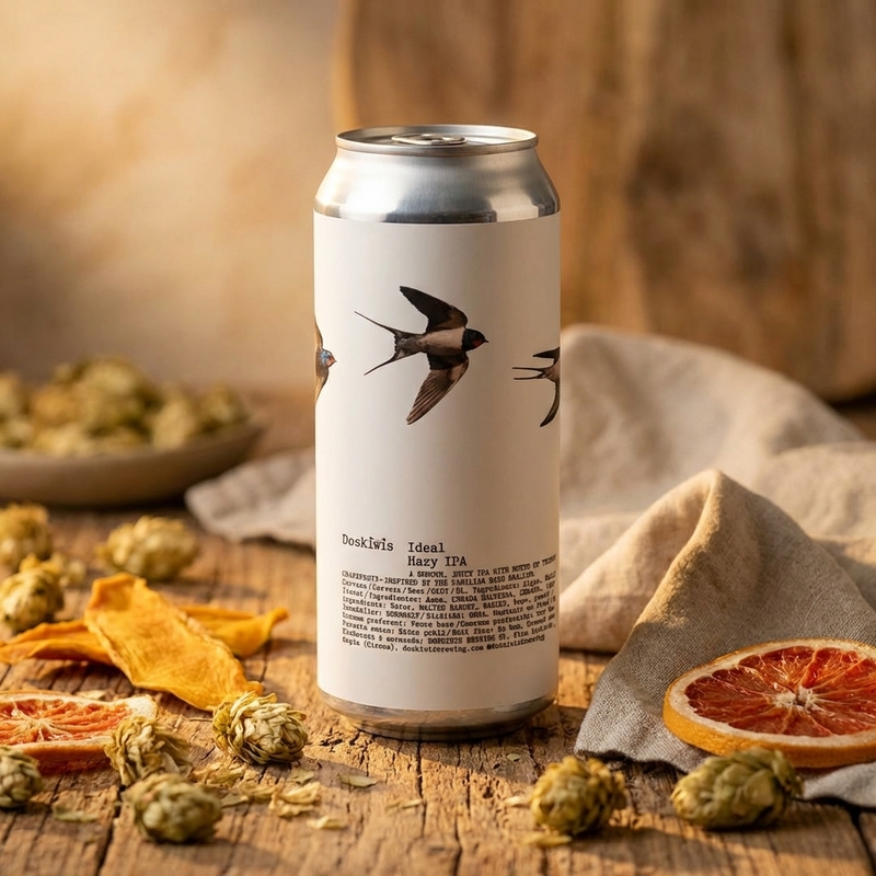 Ideal - DOSKIWIS BREWING IPA - New England / Hazy 440ml - 2