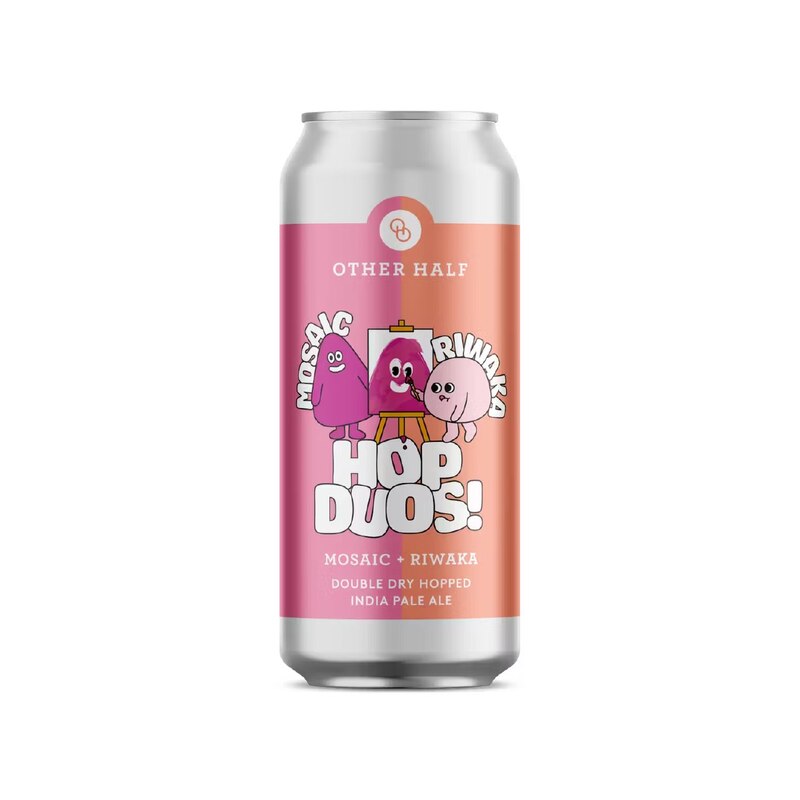 Hop Duos! - Mosaic + Riwaka - Other Half Brewing Co. IPA - New England / Hazy 473ml - 1