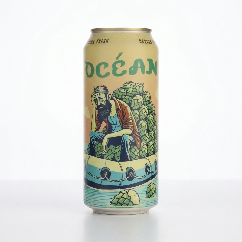 OCÉAN / Unseen - BreWskey IPA - Triple New England / Hazy 473ml - 2