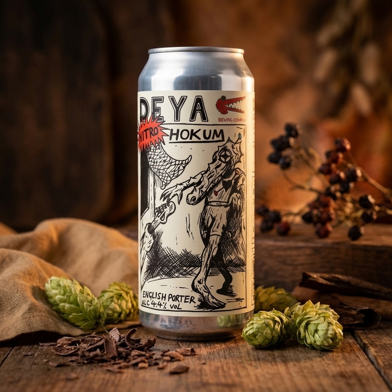 Hokum Nitro - DEYA Brewing Company Porter - English 500ml - 1