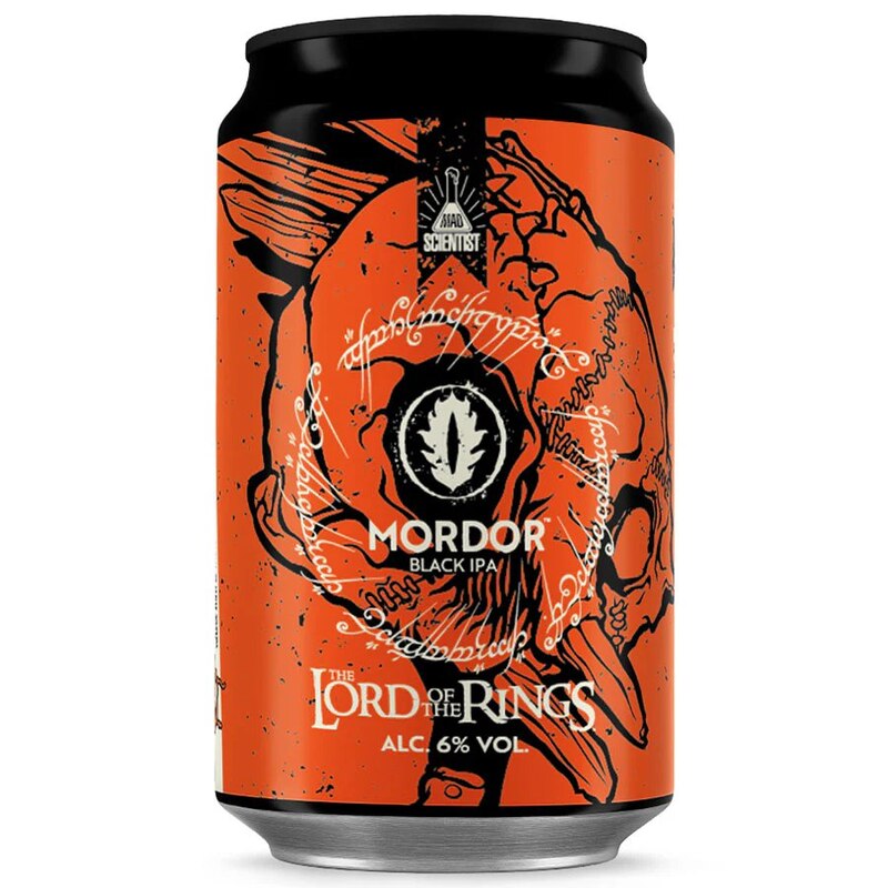 Lord of the Rings: Mordor - Mad Scientist IPA - Black / Cascadian Dark Ale 330ml - 1