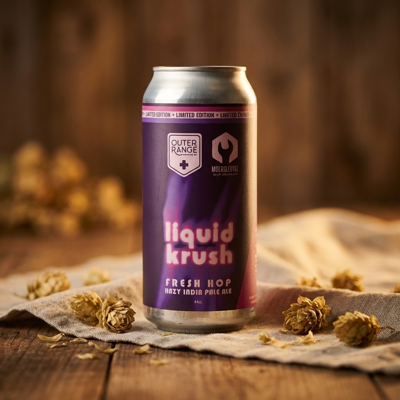 Liquid Krush - Outer Range Brewing Rockies/Alps IPA - New England / Hazy 440ml - 2