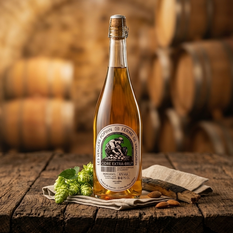 Cidre Extra Brut | Elevé En Barrique D'Oloroso