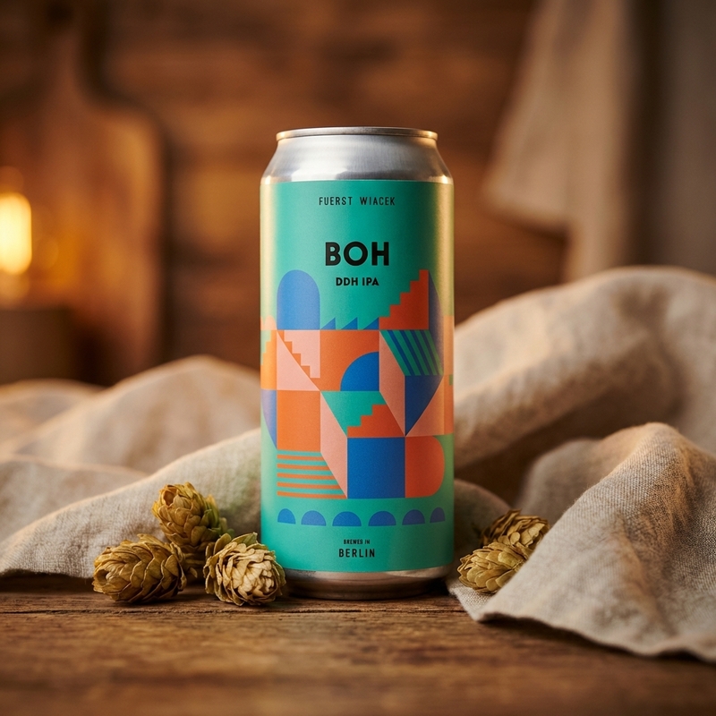Boh - FUERST WIACEK Berlin IPA - New England / Hazy 440ml - 2