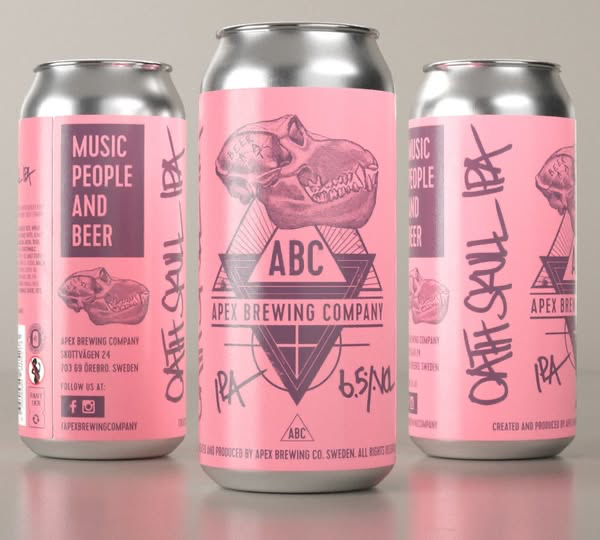 Oath Skull IPA - Apex Brewing Company IPA - New England / Hazy 440ml - 1