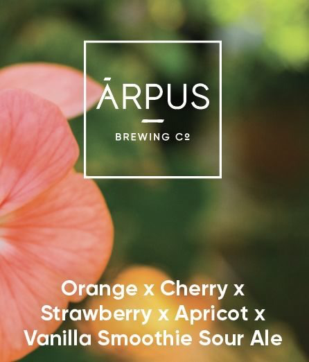 Orange x Cherry x Strawberry x Apricot x Vanilla Smoothie Sour Ale - Ārpus Brewing Co. Sour - Smoothie / Pastry 440ml - 1