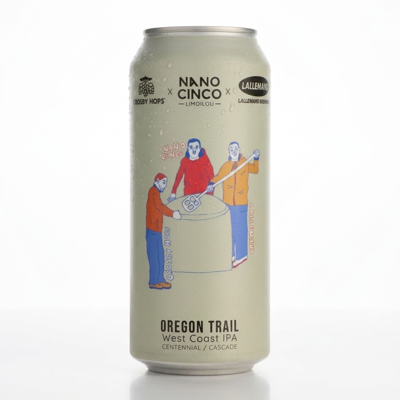 Oregon Trail - Nano Cinco IPA - American 473ml - 2
