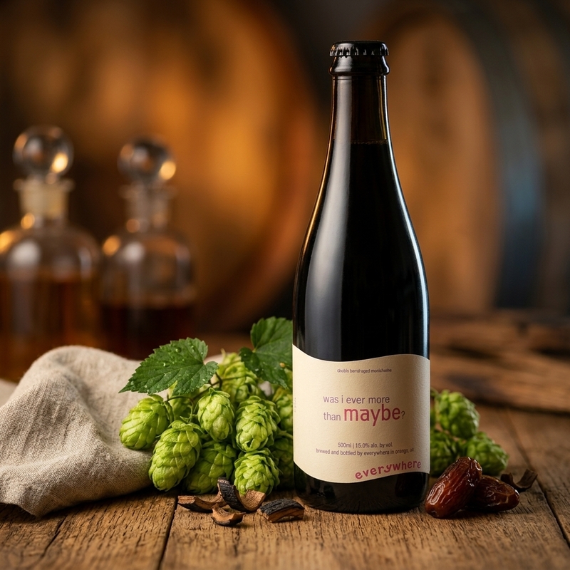 was I ever more than MAYBE? - everywhere brewing Barleywine - American 500ml - 1