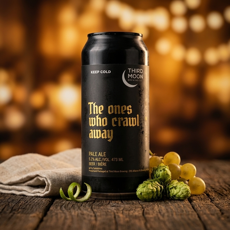 The Ones Who Crawl Away (2026) - Third Moon Brewing Company Pale Ale - New England / Hazy 473ml - 1