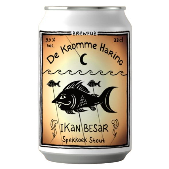 Ikan Besar - De Kromme Haring Stout - Pastry 330ml - 1