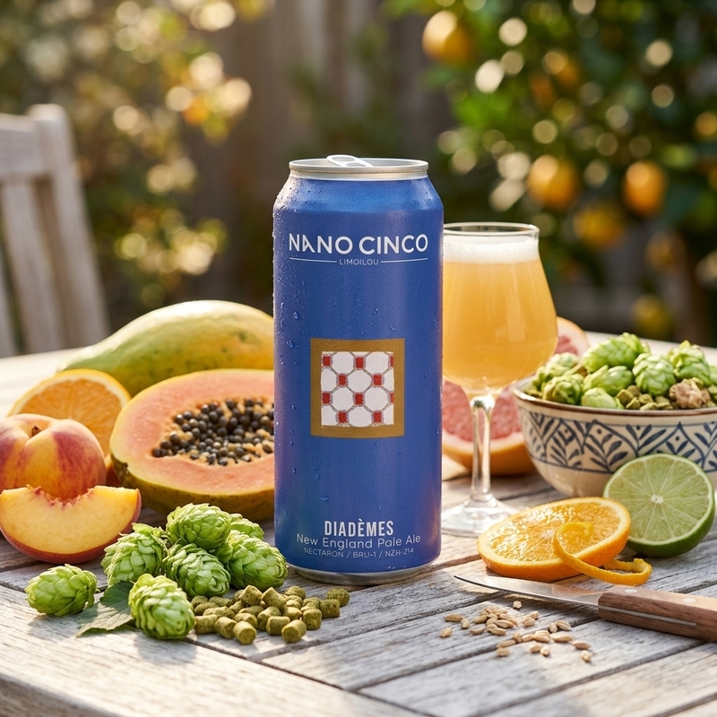 Diadèmes - Nano Cinco Pale Ale - New England / Hazy 473ml - 1