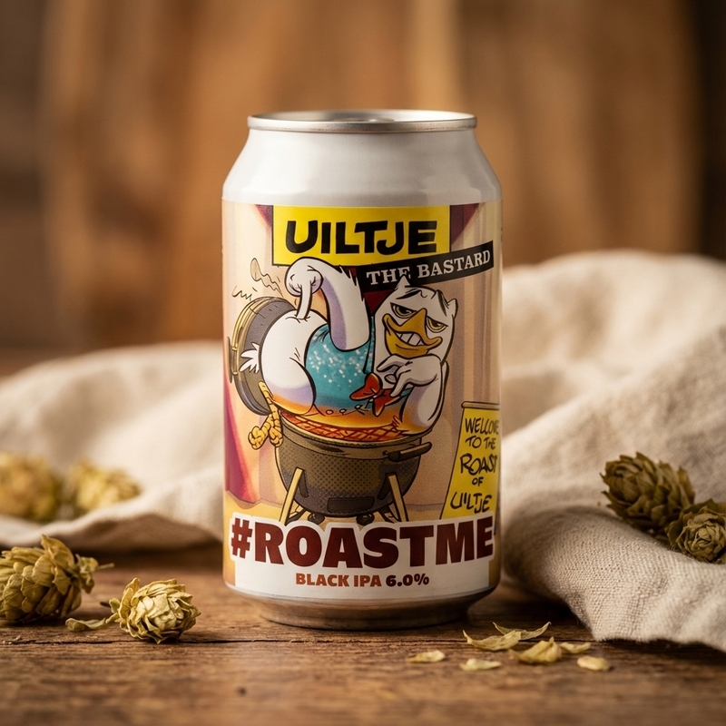 #RoastMe - Uiltje Brewing Company IPA - Black / Cascadian Dark Ale 330ml - 2