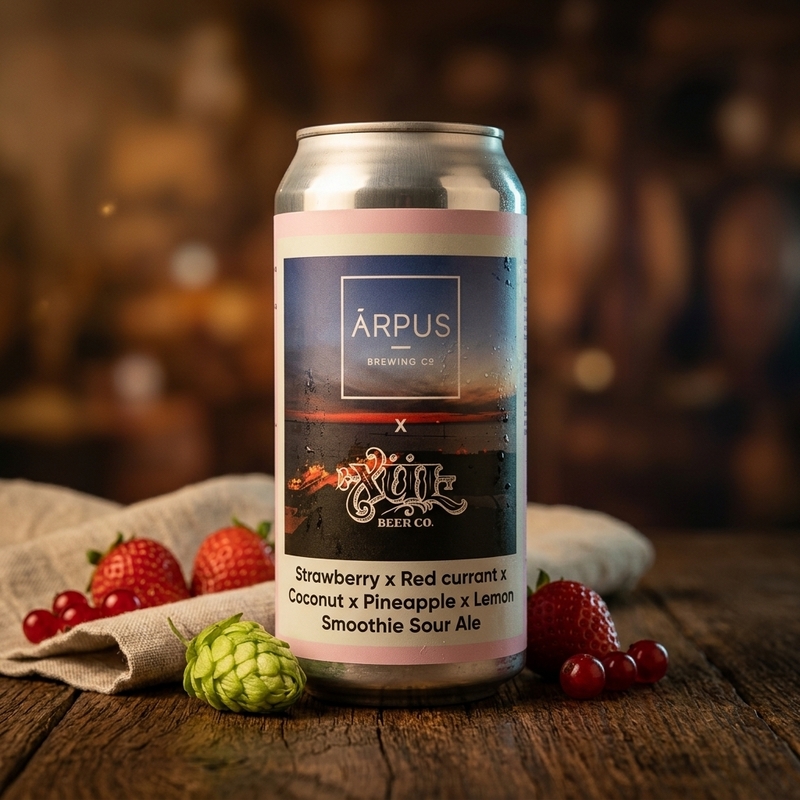 Strawberry x Red Currant x Coconut x Pineapple x Lemon Smoothie Sour Ale