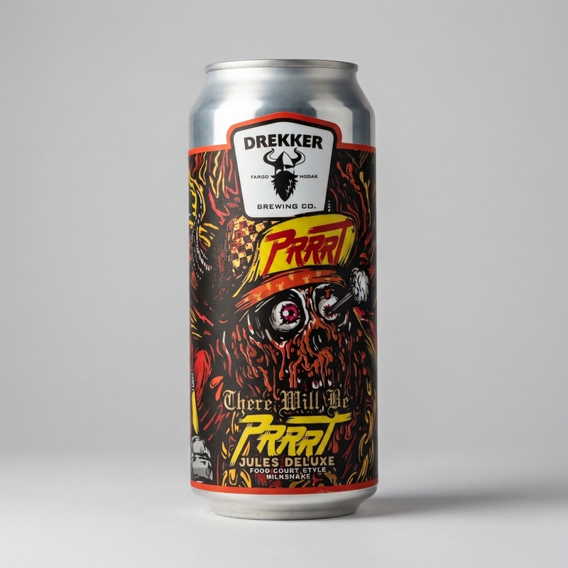 There Will Be PRRRT - Jules Deluxe - Drekker Brewing Company Sour - Smoothie / Pastry 473ml - 1