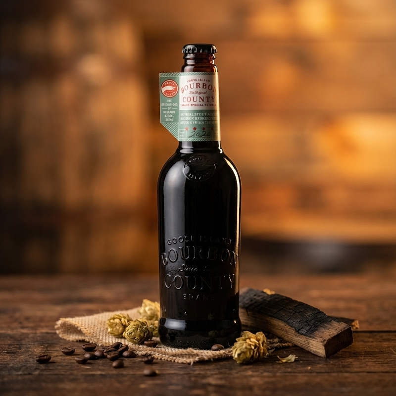 Bourbon County Brand Special #4 Stout (2020) - Goose Island Beer Co. Stout - Imperial / Double Oatmeal 500ml - 2