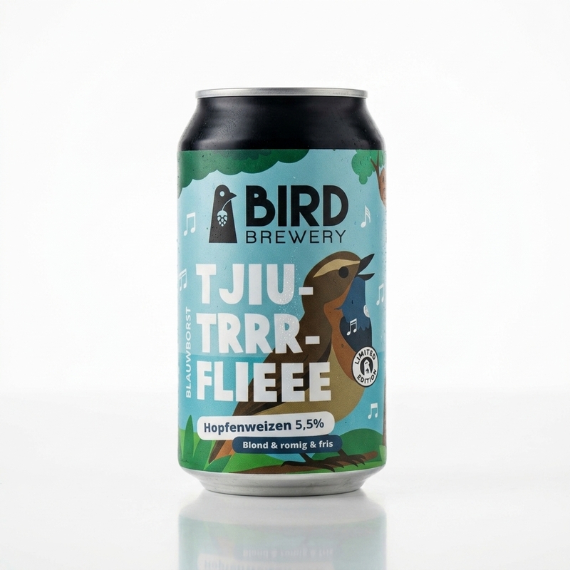 Tjiu-Trrr-Flieee (Vogelgeluiden #2) - Bird Brewery Wheat Beer - Hopfenweisse 330ml - 2