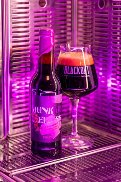Junk Deluxe : Bourbon BA - Blackout Brewing Stout - Imperial / Double Pastry 330ml - 1