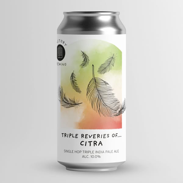 Triple Reveries of… Citra - Factory Brewing IPA - Triple New England / Hazy 440ml - 1