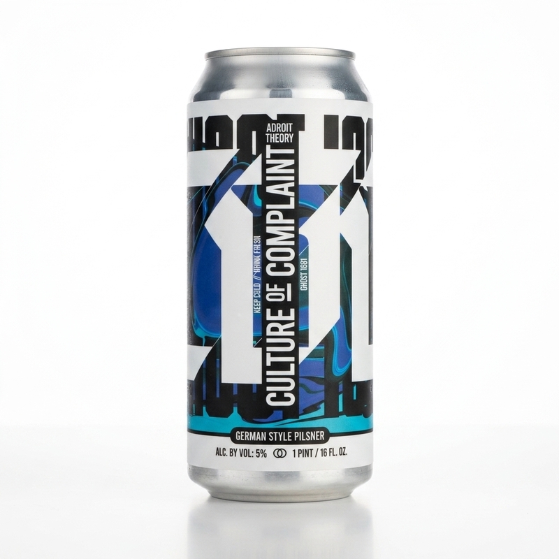 Culture of Complaint (Ghost 1681) - Adroit Theory Lager - Pale 473ml - 2