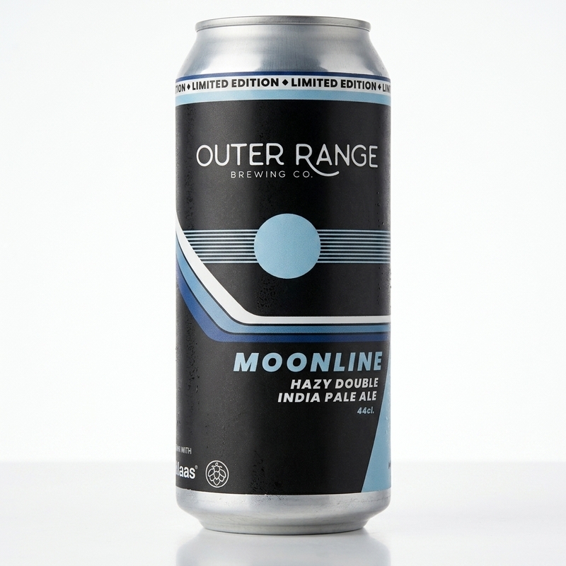 Moonline - Outer Range Brewing Rockies/Alps IPA - Imperial / Double New England / Hazy 440ml - 2