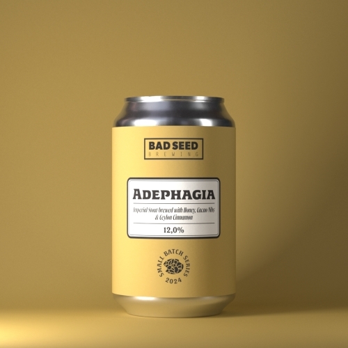 Adephagia - Bad Seed Brewing Stout - Imperial / Double 330ml - 1
