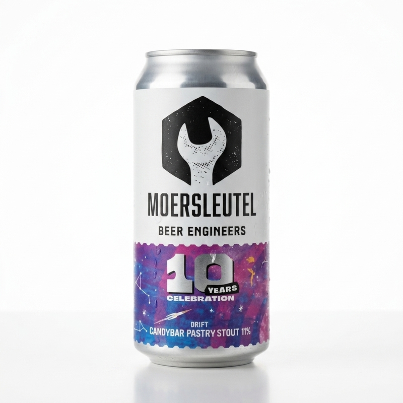 10 Years Celebration: Drift - Moersleutel Craft Brewery Stout - Imperial / Double Pastry 440ml - 1