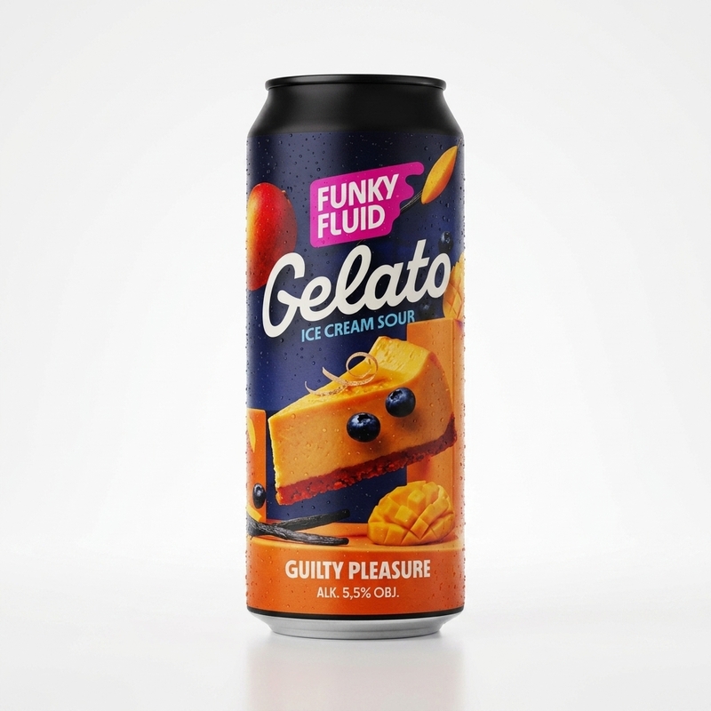 Gelato: Guilty Pleasure - Funky Fluid Sour - Smoothie / Pastry 500ml - 2