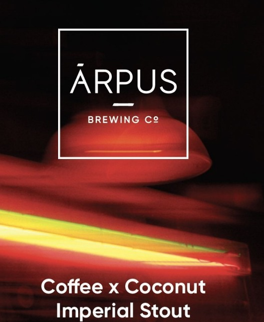 Coffee x Coconut Imperial Stout (Ophiussa Brewing Company collab) - Ārpus Brewing Co. Stout - Imperial / Double 440ml - 1
