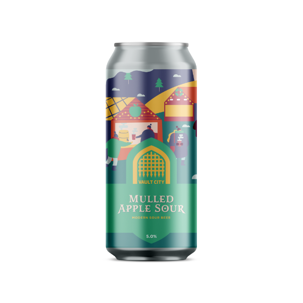 Mulled Apple Sour - Vault City Brewing Sour - Smoothie / Pastry 440ml - 1