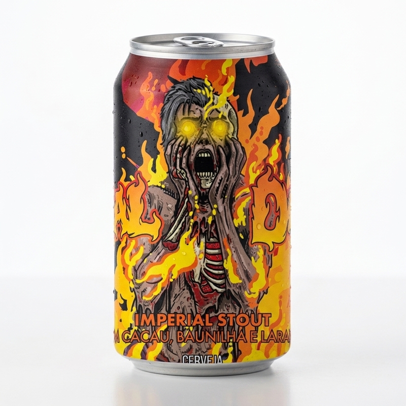 Infernal Death - Haunted Brewing Stout - Imperial / Double 350ml - 2