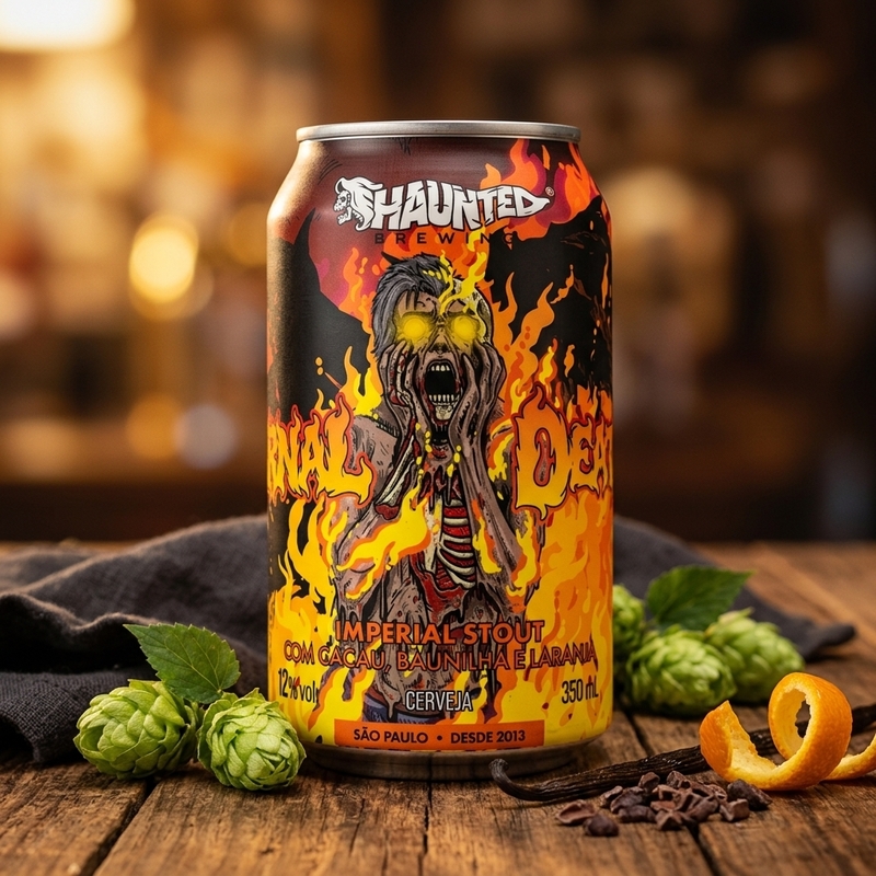 Infernal Death - Haunted Brewing Stout - Imperial / Double 350ml - 1