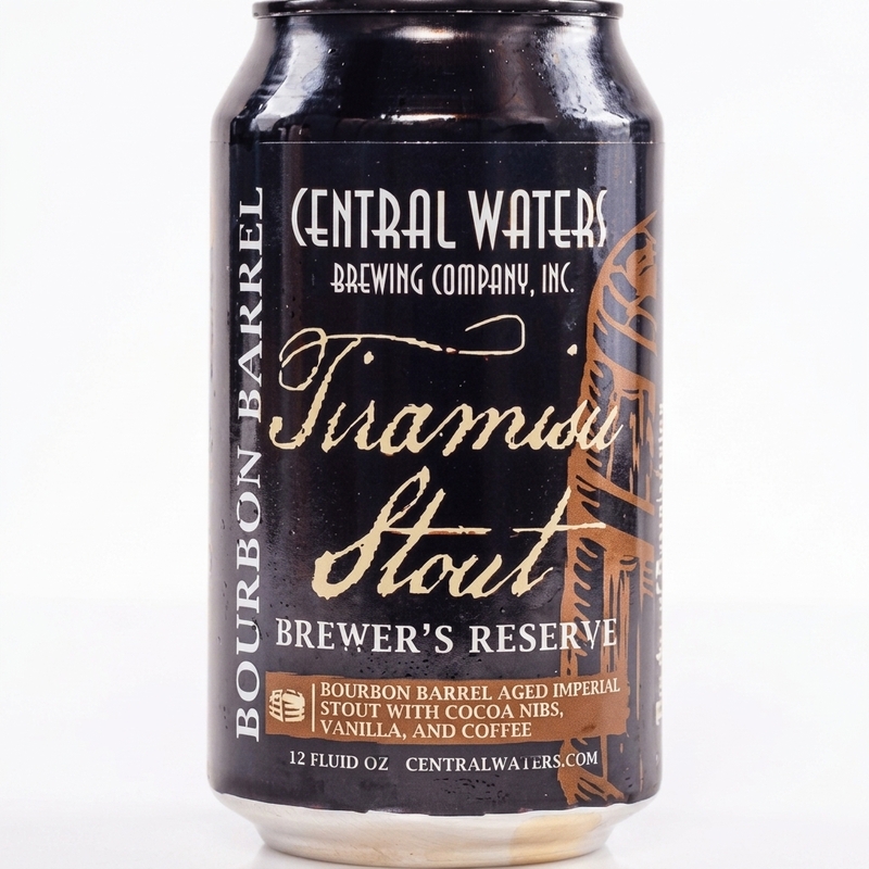 Brewer's Reserve Tiramisu Stout - Central Waters Brewing Company Stout - Imperial / Double Coffee 355ml - 2
